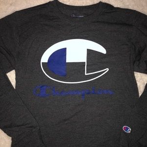 Gray Champion Long Sleeve